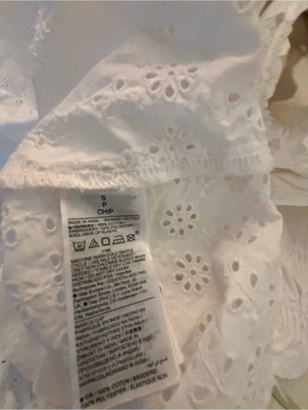 Only worn once Gap × DÔEN Eyelet Midi Dress in Size S! - Picture 4 of 7